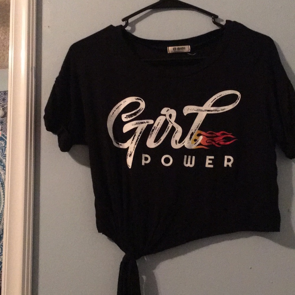 Black Crop Top